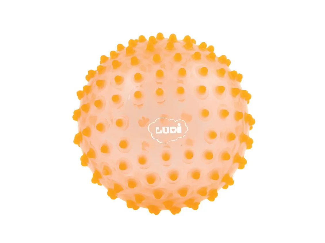 Ludi Senzorický míček 1 ks oranžový