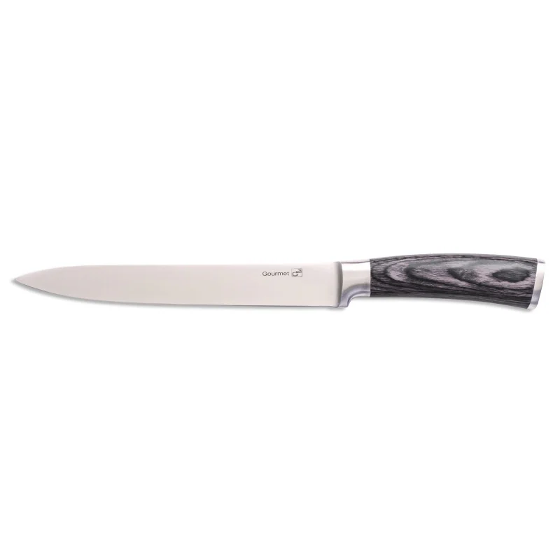 G21 Sada nožů Gourmet Rustic 5 ks + bambusový blok
