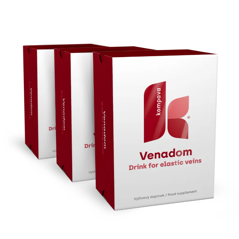 KOMPAVA Venadom 25x11g broskev