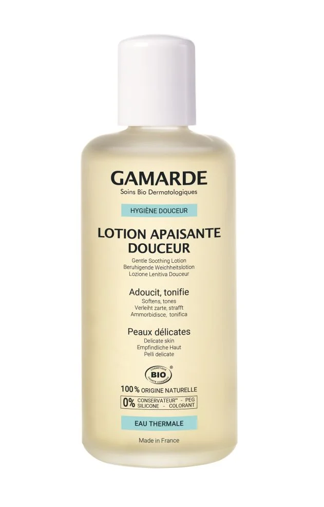 Gamarde Hygiène Douceur Lotion Apaisante BIO zklidňujicí tonikum 200 ml