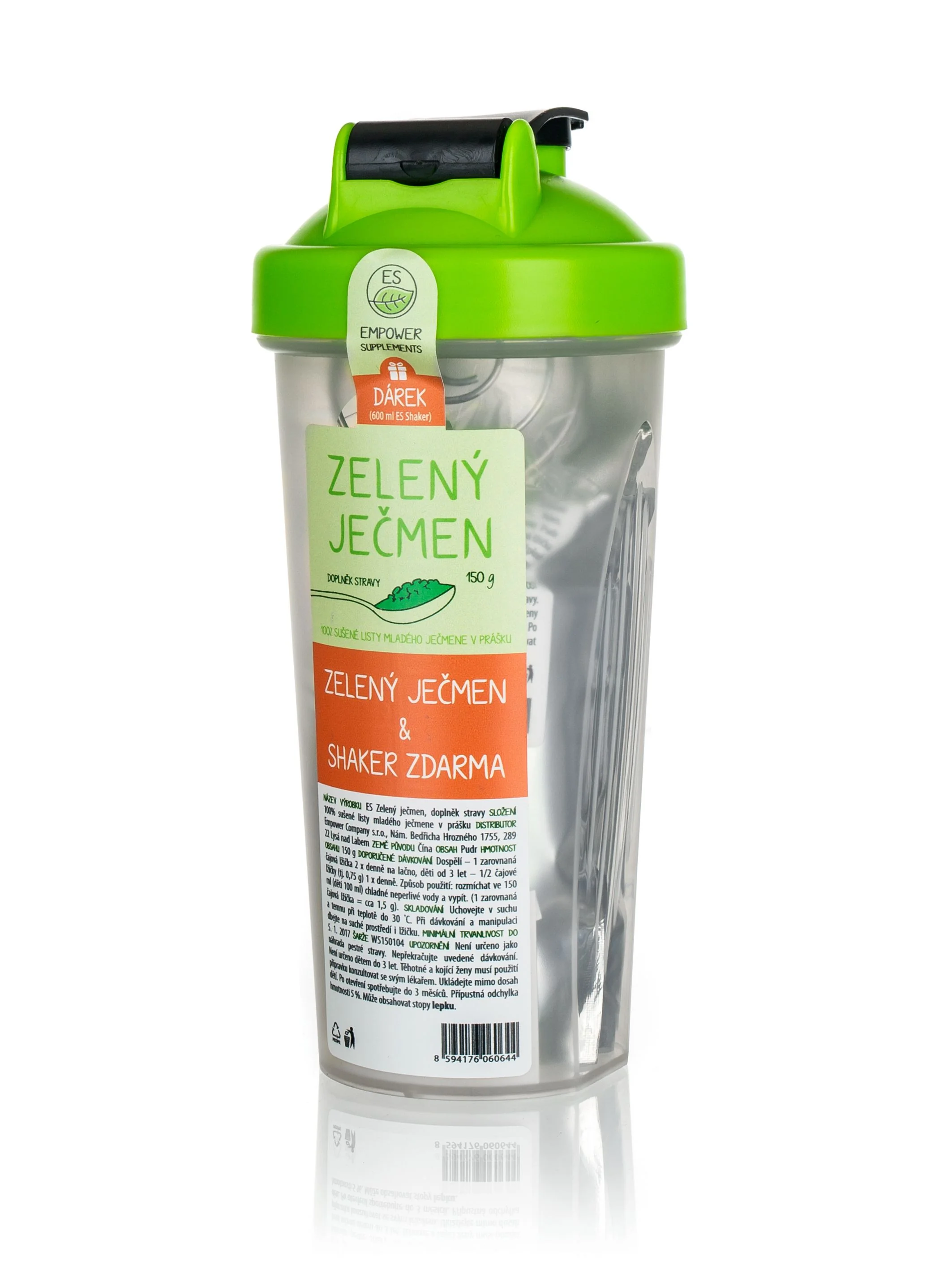 ES Zelený ječmen 150g + ES Shaker ZDARMA