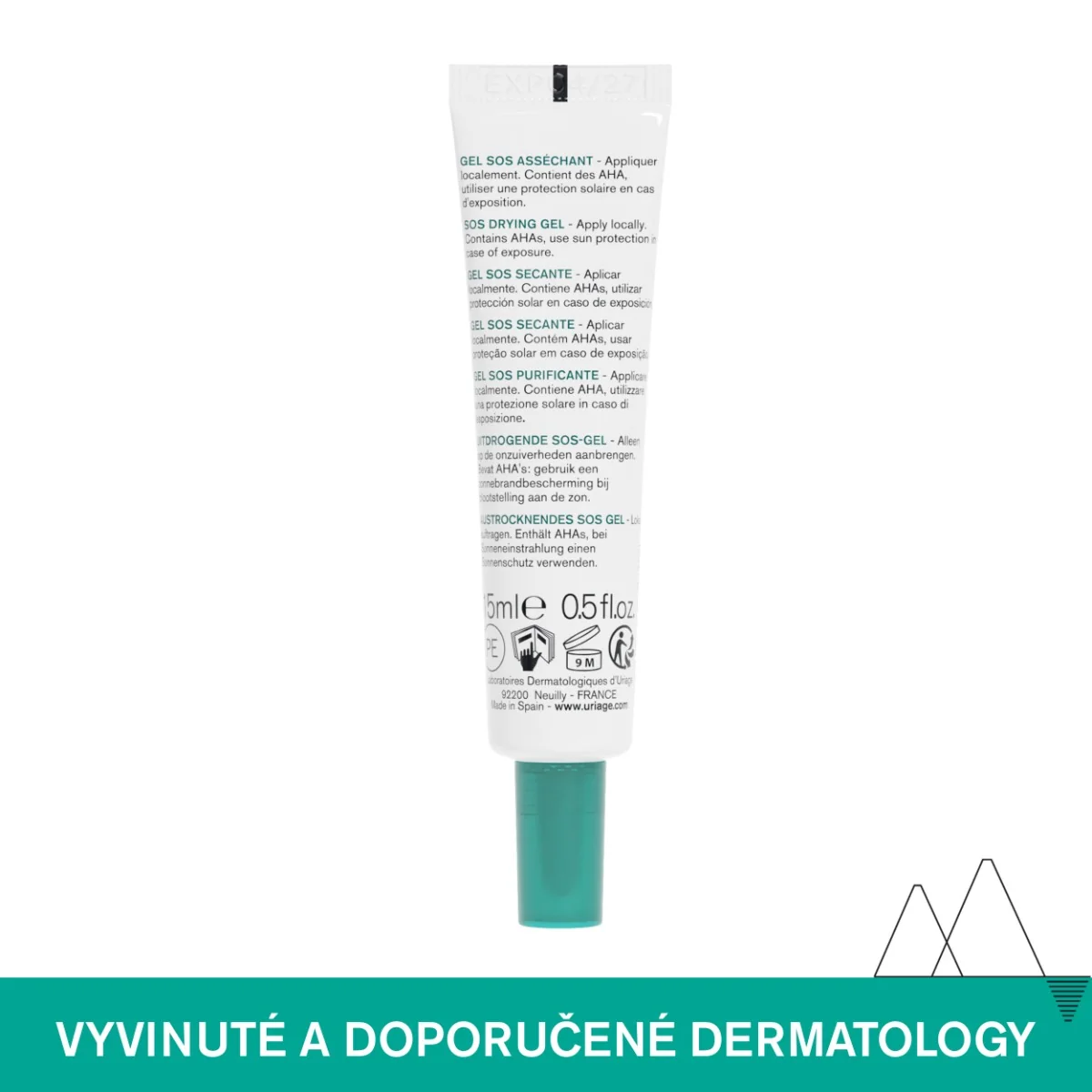Uriage Hyséac SOS Vysušující gel 15 ml