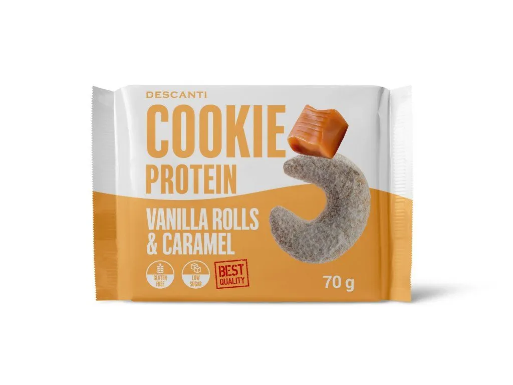 DESCANTI Protein Cookie Vanilla Rolls 70 g