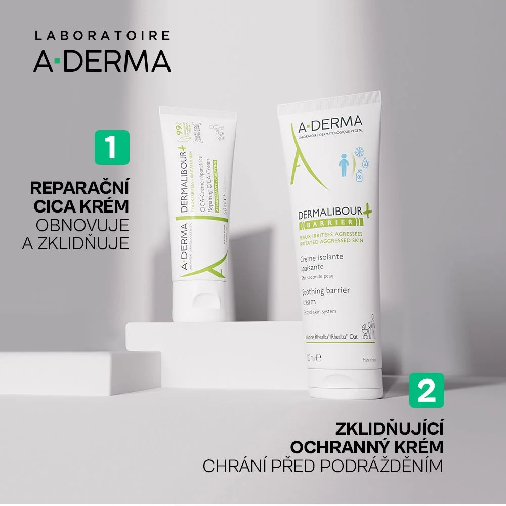 A-Derma Dermalibour+ Barrier ochranný krém 100 ml