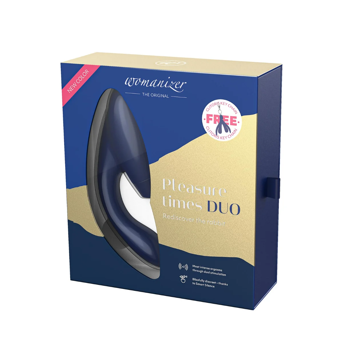 Womanizer Masážní strojek Duo bluberry