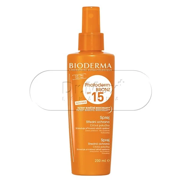 BIODERMA Photoderm Bronz sprej SPF15 200ml