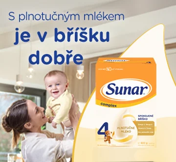 Sunar Complex. S plnotučným mlékem je v bříšku dobře. Sunar Complex. S plnotučným mlékem je v bříšku dobře.