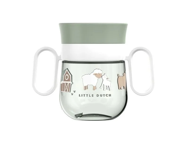 Little Dutch Farma Hrnek trénovací 360° 6m+ 200 ml 1 ks