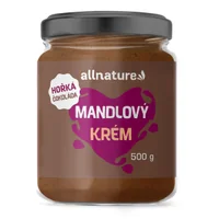 Allnature Mandlový krém s hořkou čokoládou