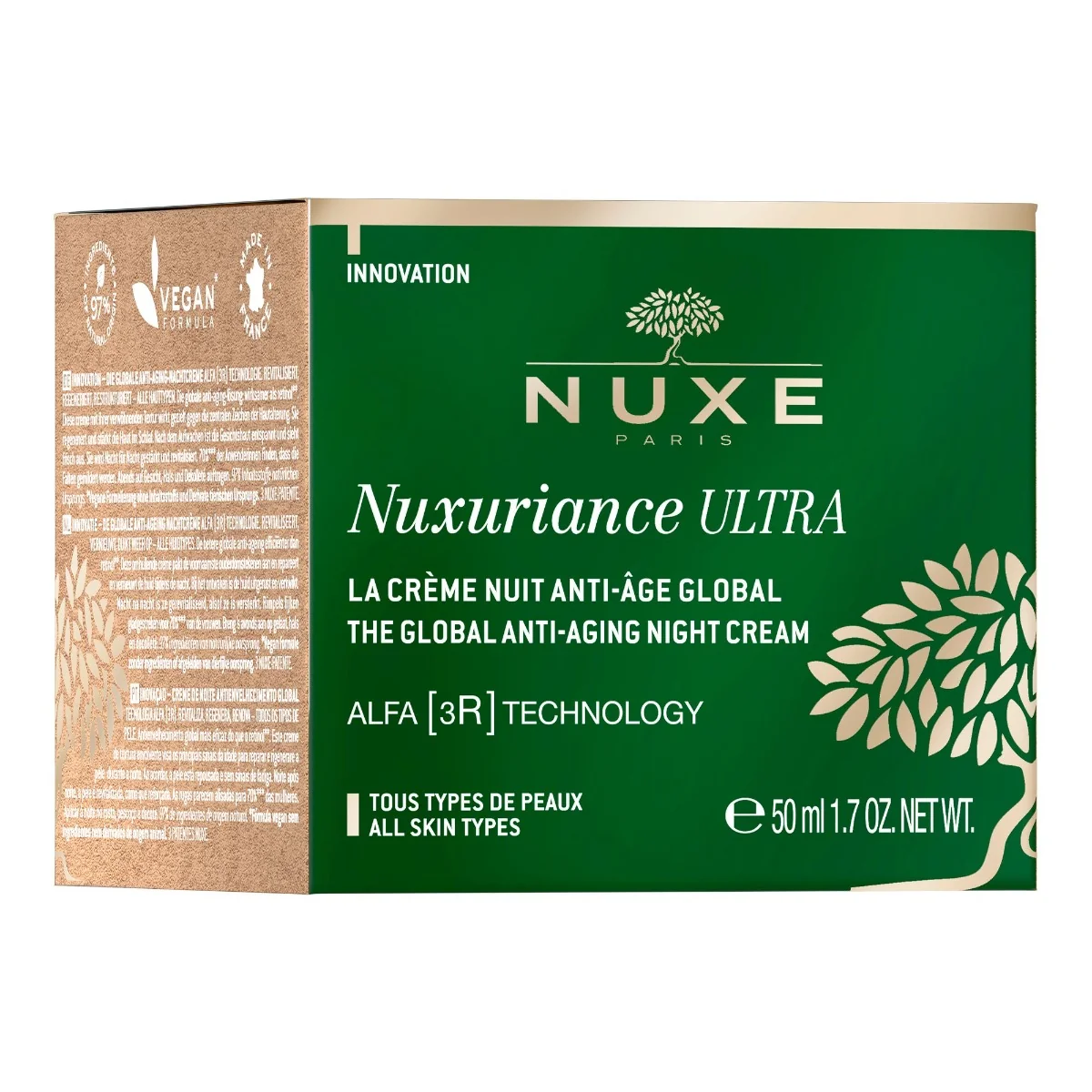 Nuxe Nuxuriance Ultra Komplexní noční krém proti známkám stárnutí 50 ml