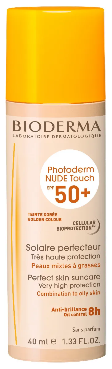 BIODERMA Photoderm NUDE Touch SPF50+ tmavý odstín 40 ml