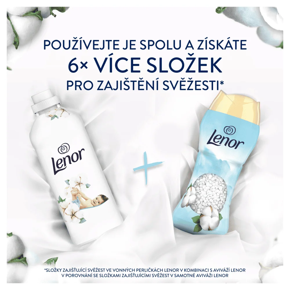 Lenor Vonné perličky Sensitive 495 g