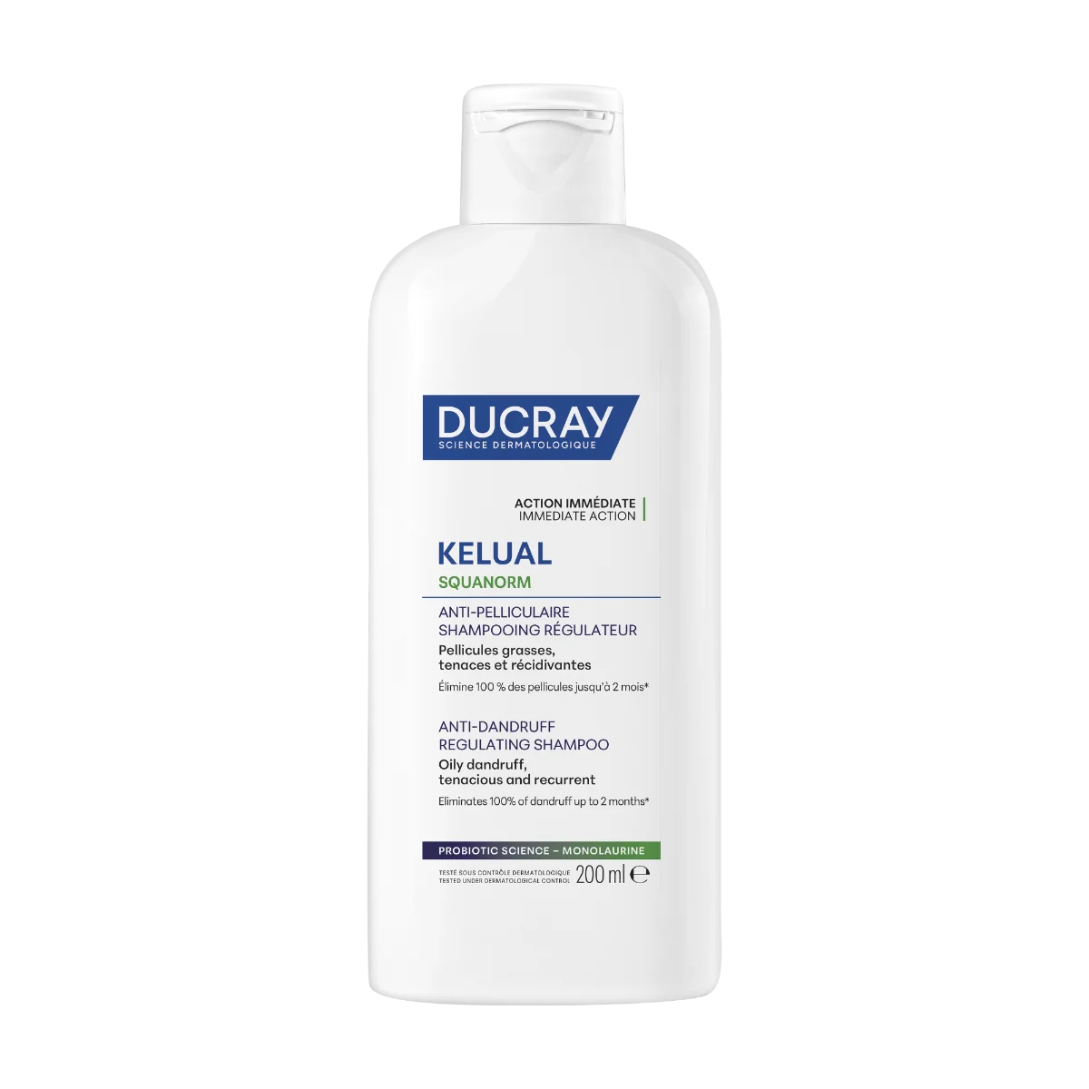 Ducray Kelual Squanorm Šampon na mastné lupy 200 ml