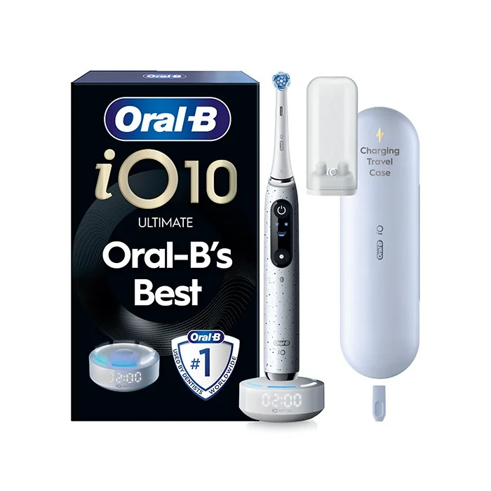 Oral-B iO Series 10 Stardust White elektrický zubní kartáček
