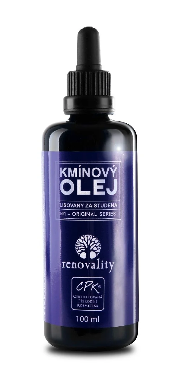 Renovality Kmínový olej za studena lisovaný 100 ml