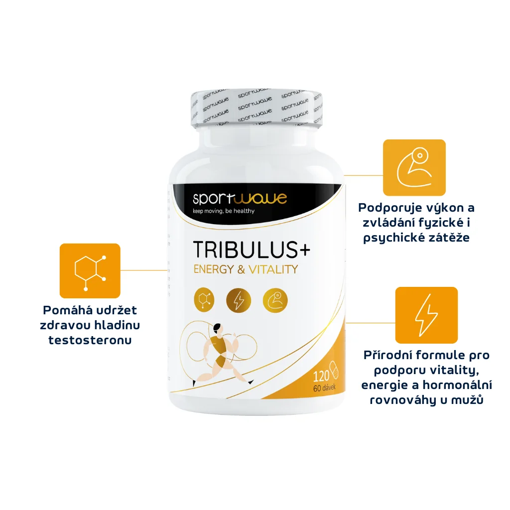 Sport Wave Tribulus+ - 120 kapslí 