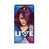 Live Urban Metallics Barva na vlasy U69 fialový chrom