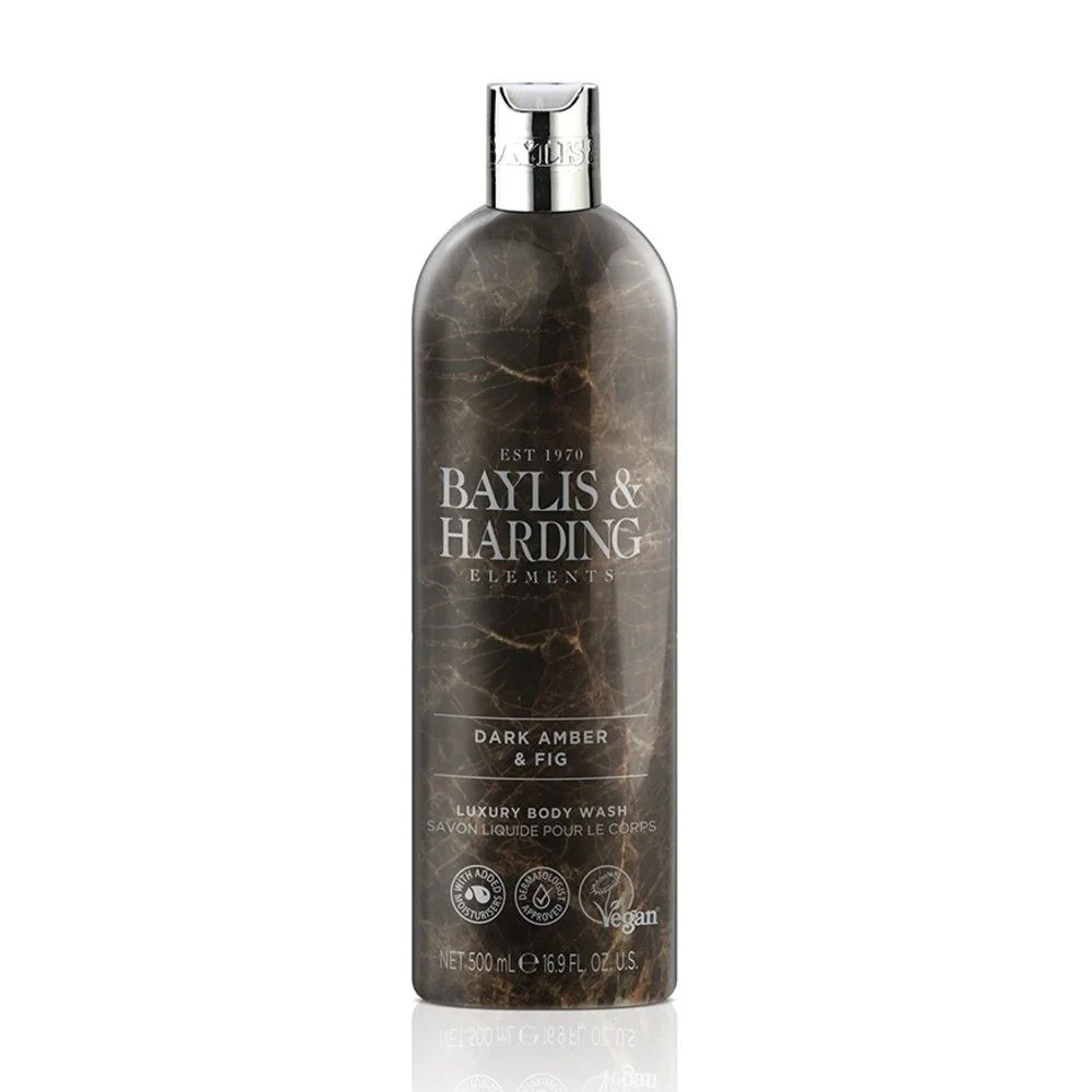 Baylis & Harding Sprchový gel Dark Amber & Fig 500 ml