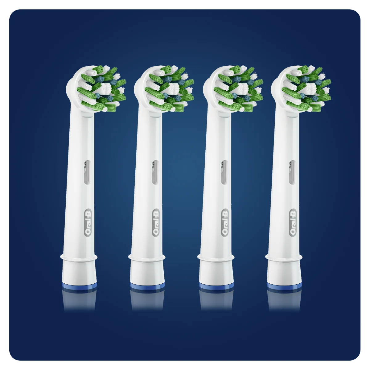 Oral-B EB 50-4 CrossAction náhradní hlavice s Technologií CleanMaximiser 4 ks