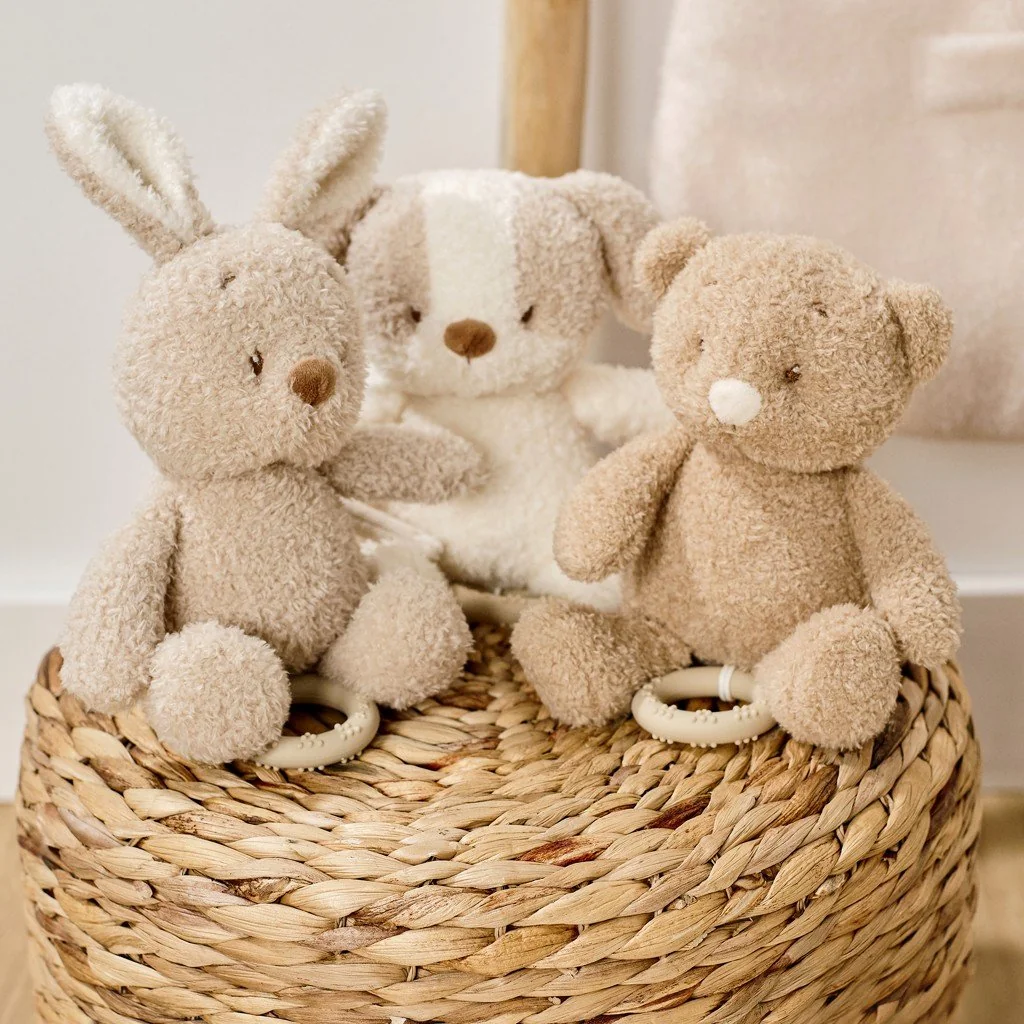 Nattou Hračka plyšová hudební Teddy zajíček 24 cm, 0m+