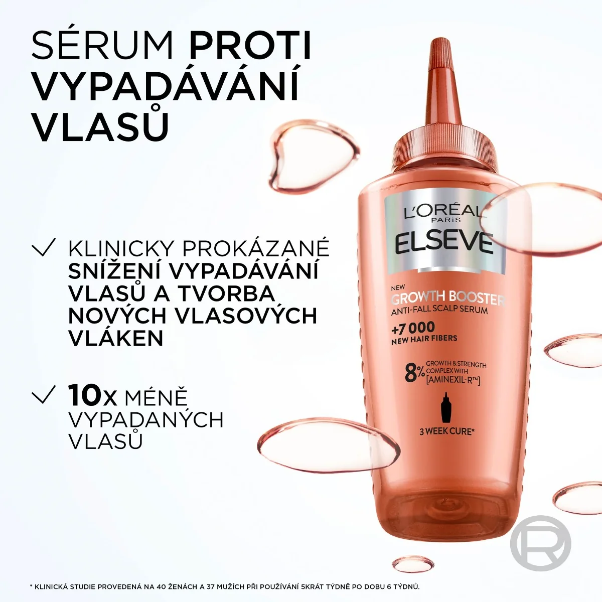 Loréal Paris Elseve Growth Booster sérum při vypadávání vlasů 102 ml