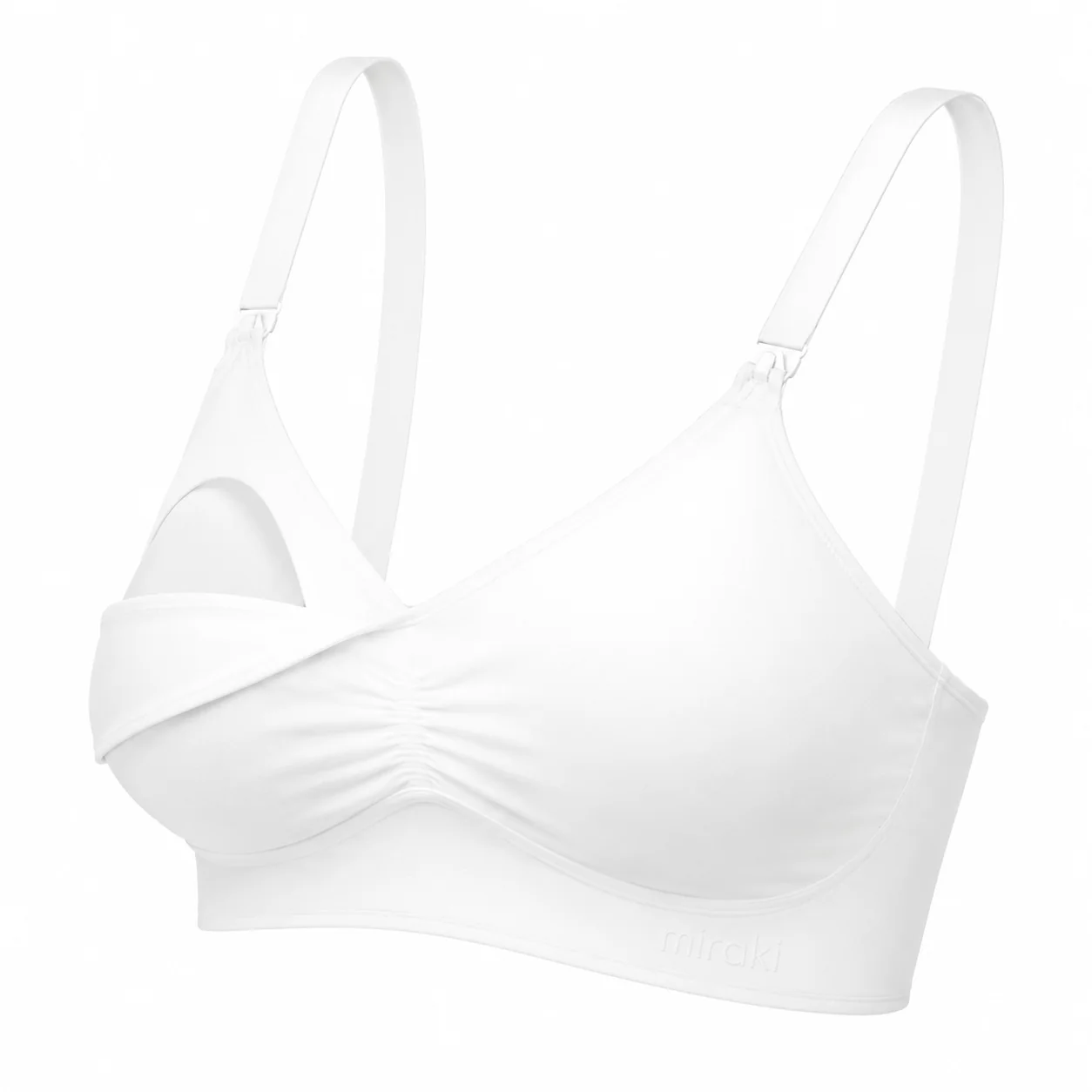 Babyono Kojící podprsenka, bílá, F - 75-80cm