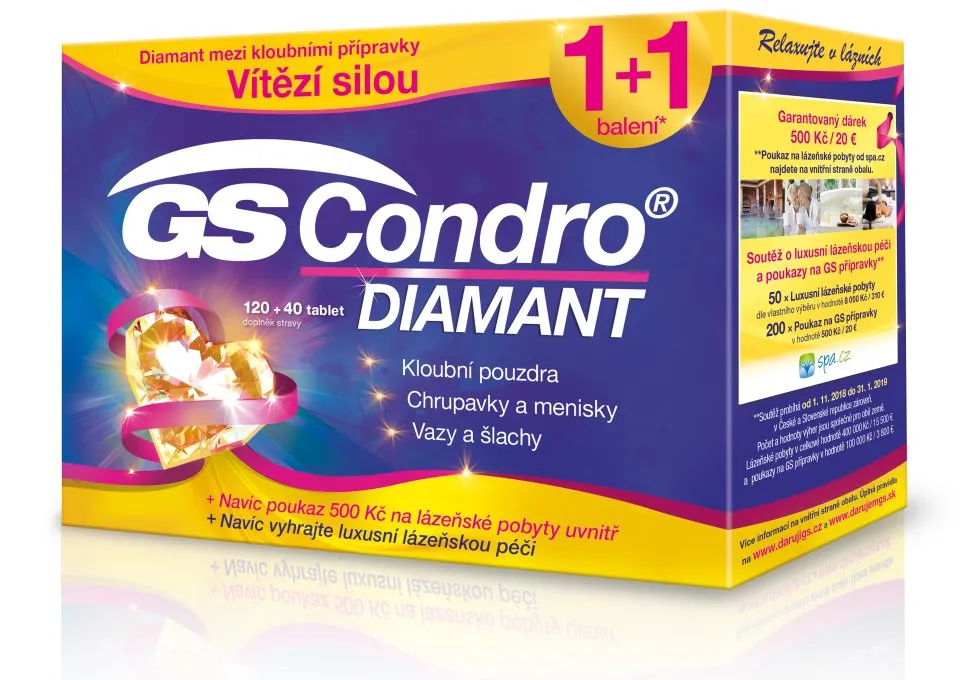 GS Condro Diamant 120+40 tablet Vánoce 2018
