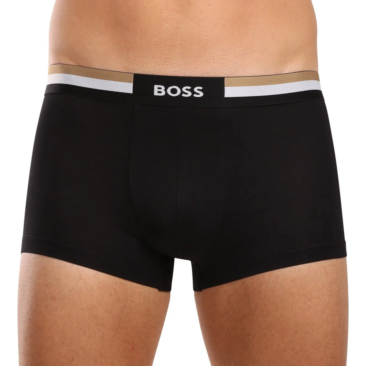 BOSS 3PACK pánské boxerky černé (50516542 001) L