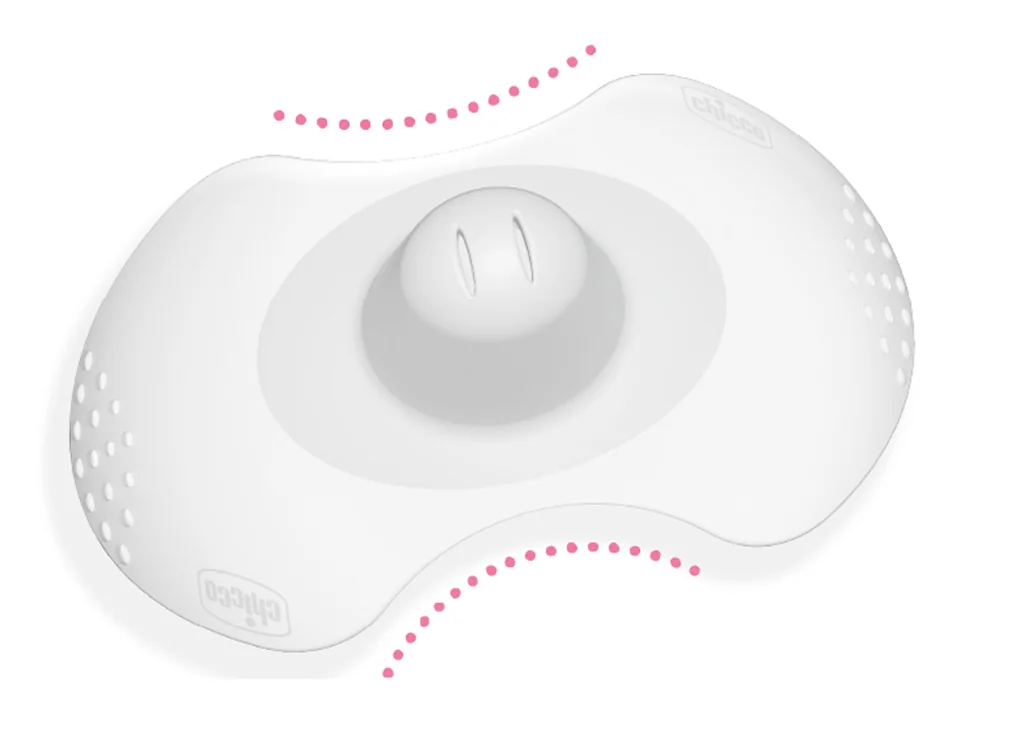 Chicco Chránič bradavek SkinToSkin silikon S/M 2 ks