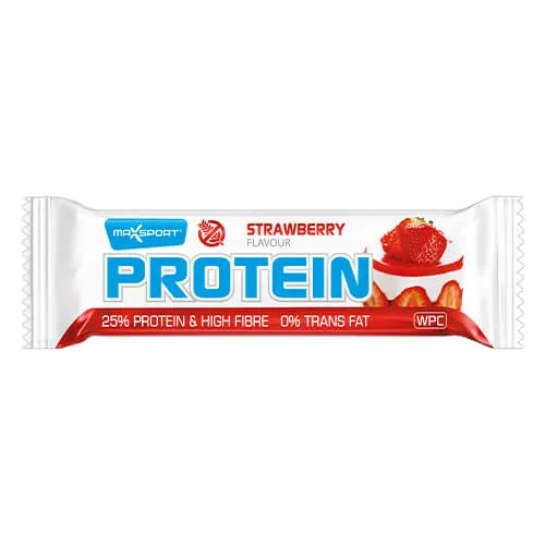 Max Sport Proteinová tyčinka jahoda 60 g