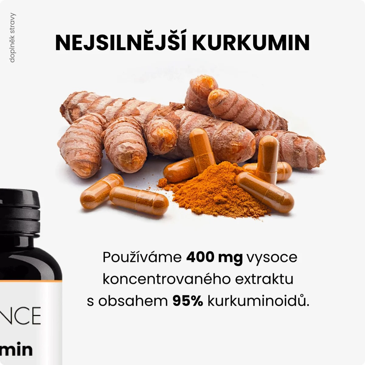 ADVANCE Kurkumin 400 mg 60 kapslí