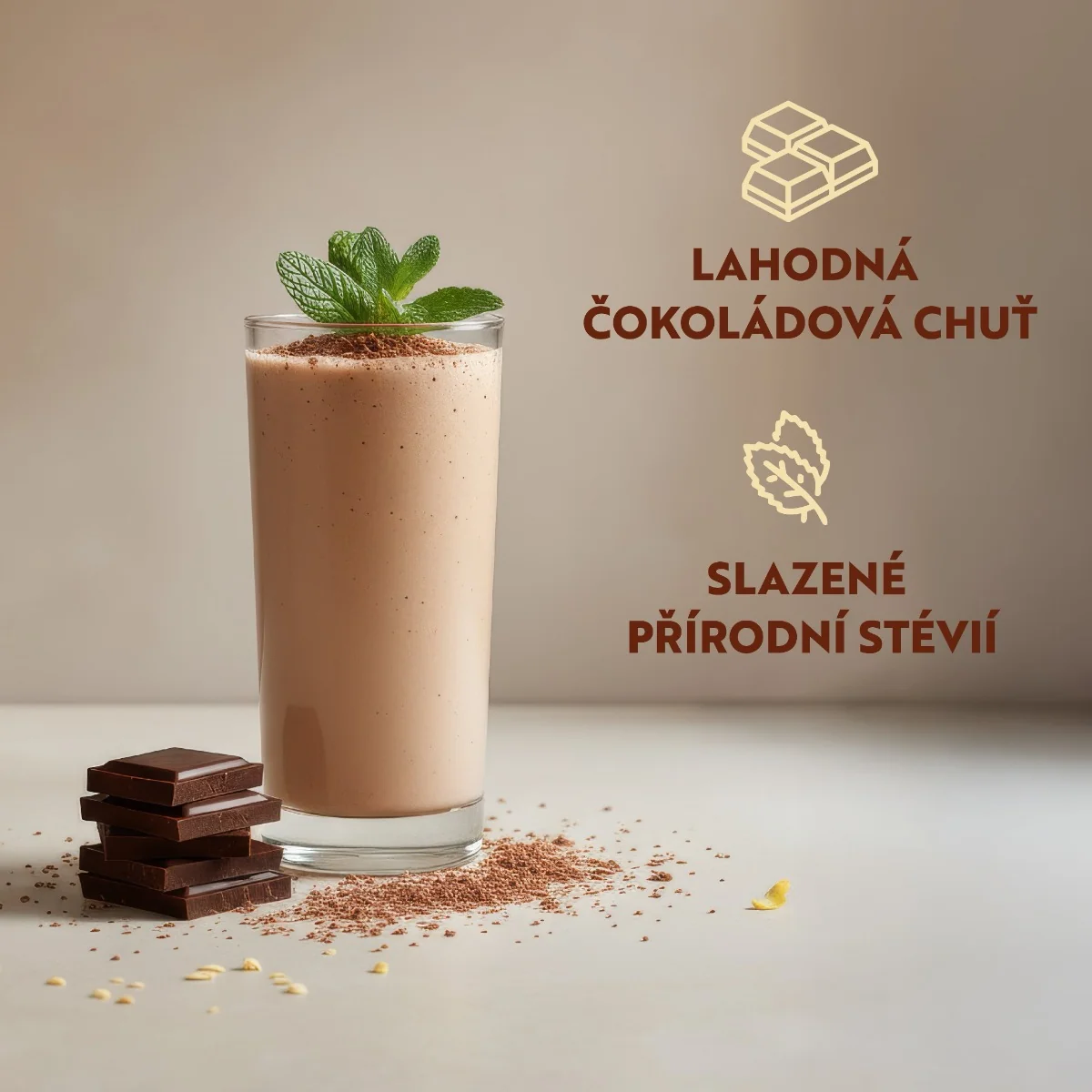 Organis Protein čokoláda 210 g