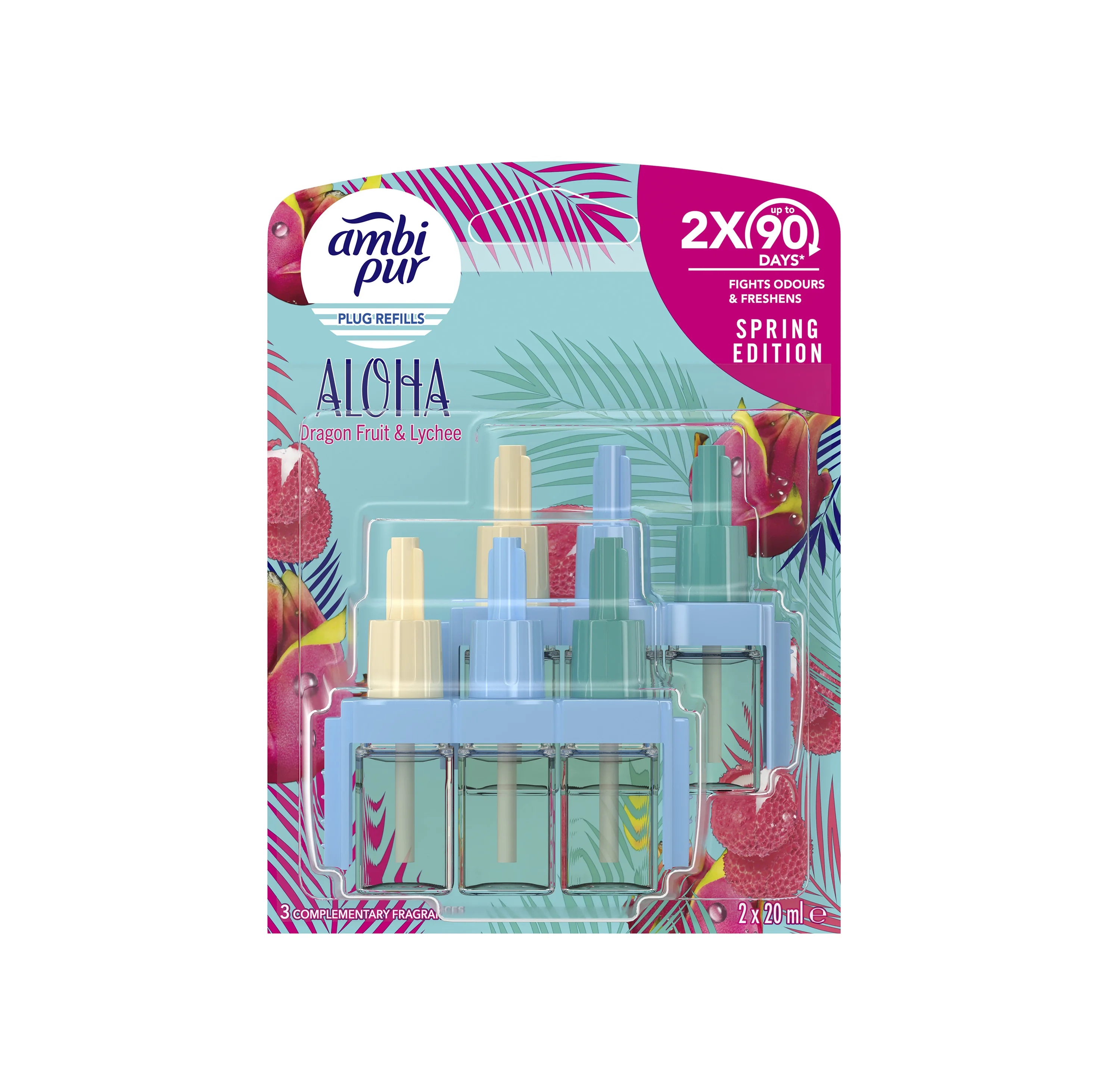 Ambi Pur 3volution Aloha náhradní náplň 2x20 ml