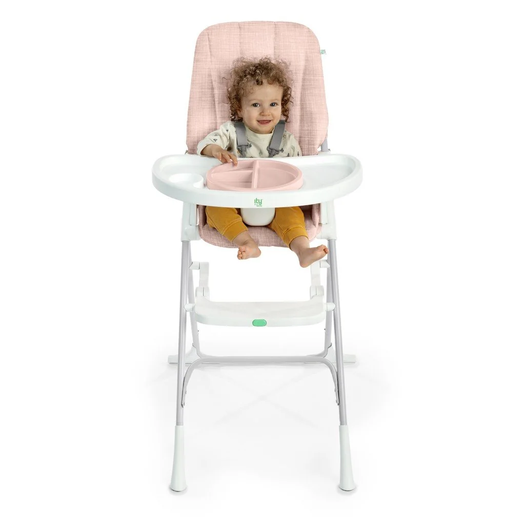 Ingenuity Židle jídelní skládací Sun Valley™ Pink 6m+ do 15 kg