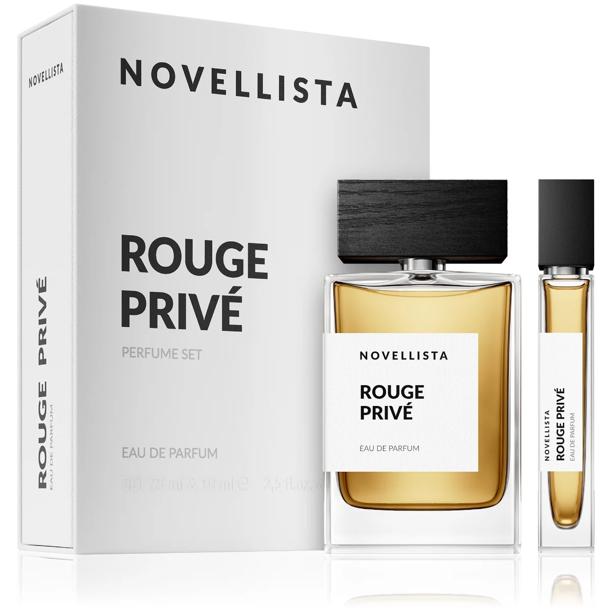 NOVELLISTA Rouge Privé parfémovaná voda pro ženy 75 ml + 10 ml