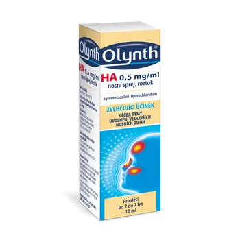 Olynth HA 0,5 mg/ml nosní sprej 10 ml