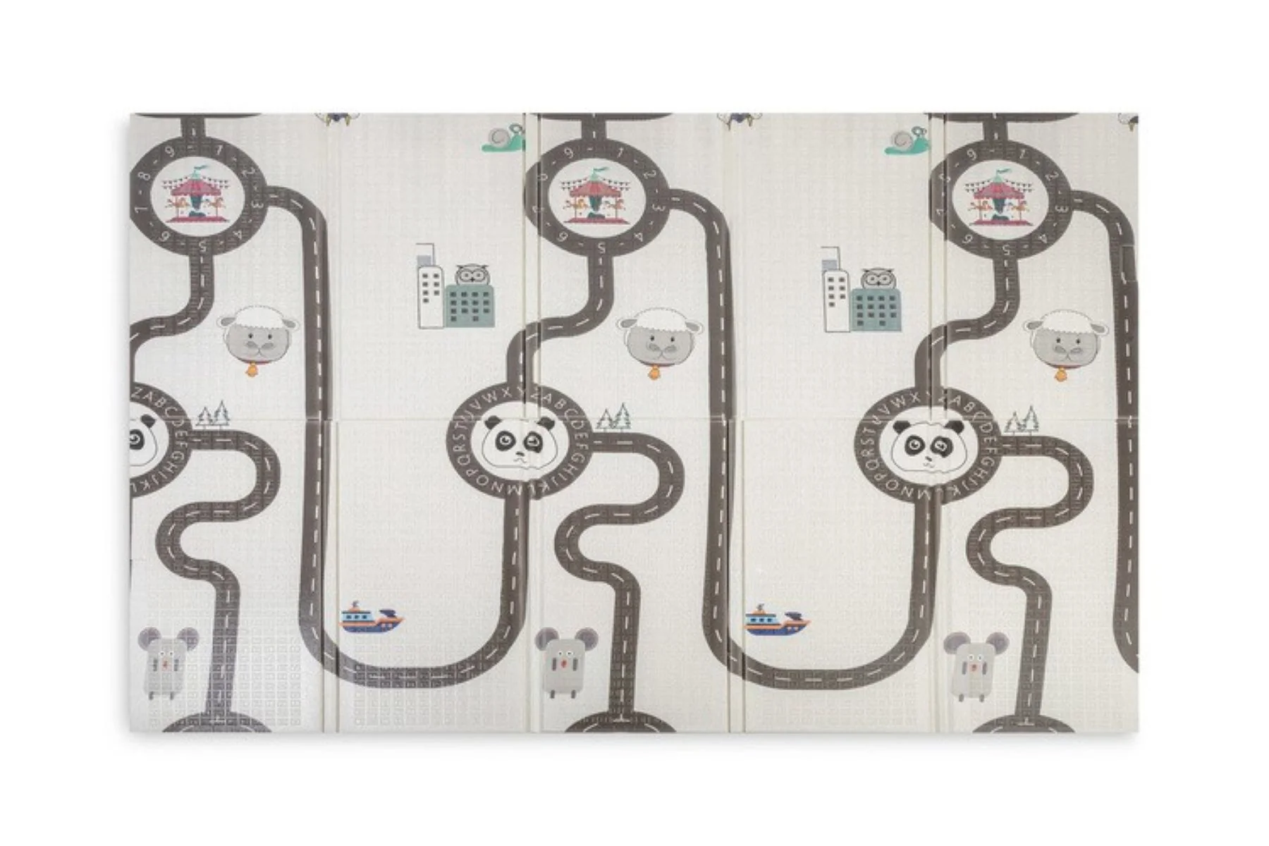Toyz Fomee Forest Multifunkční pěnová podložka 200×180 cm – oboustranná