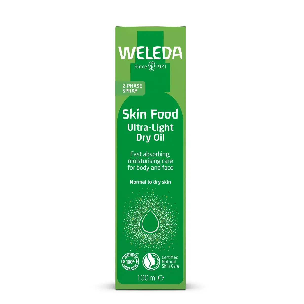 Weleda Skin Food Ultra-Light Dry Oil suchý olej 100 ml