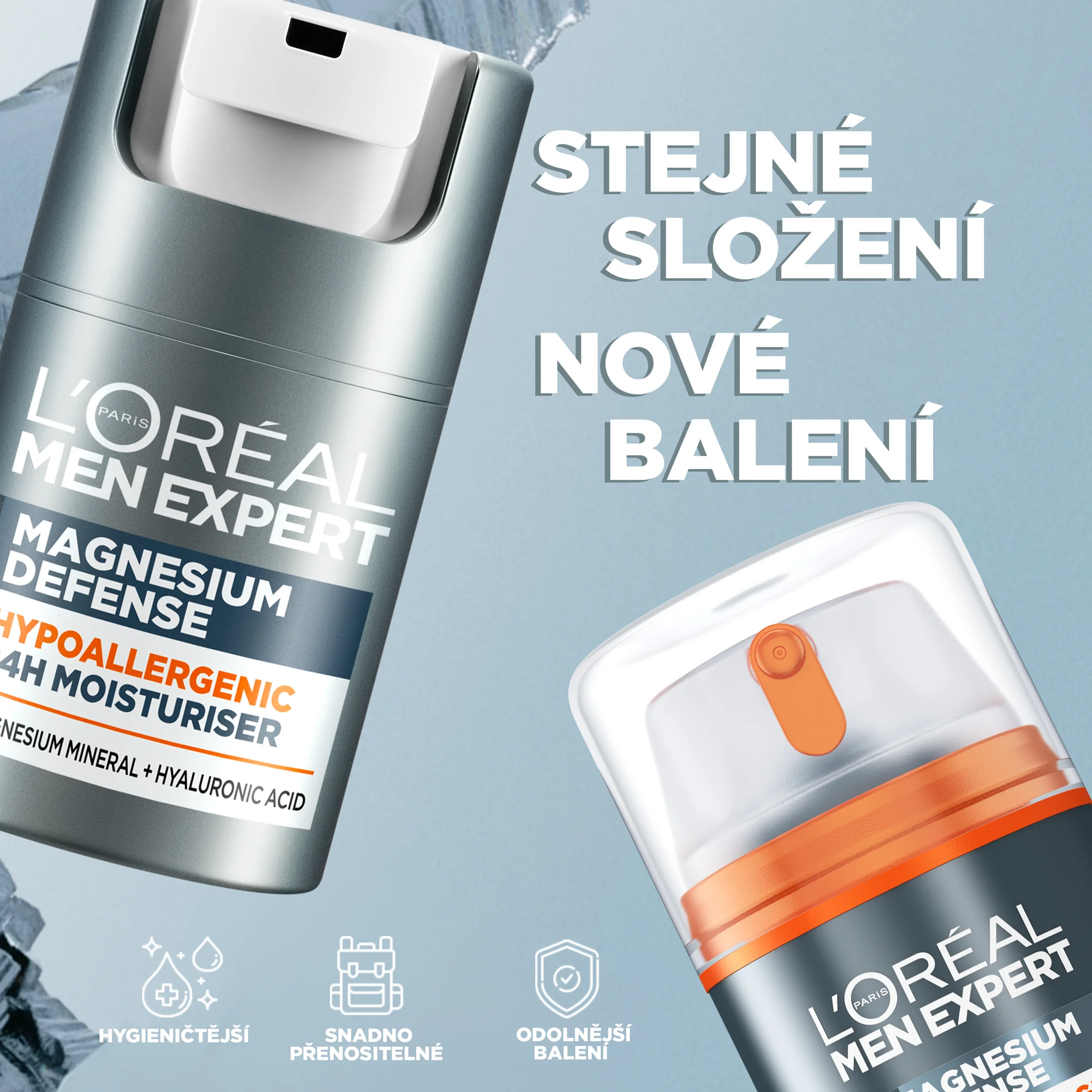 Loréal Paris Men Expert Magnesium Defense denní krém 50 ml