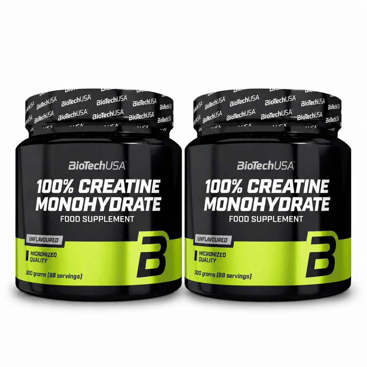 BioTech USA 100% Creatine Monohydrate 2 × 300 g