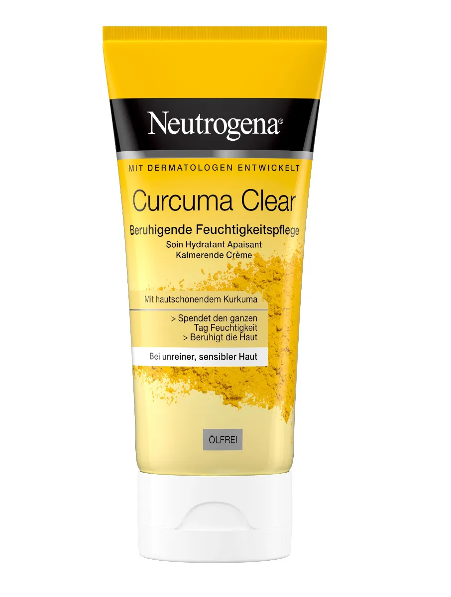 Neutrogena Curcuma Clear Hydratační krém bez obsahu oleje 75 ml