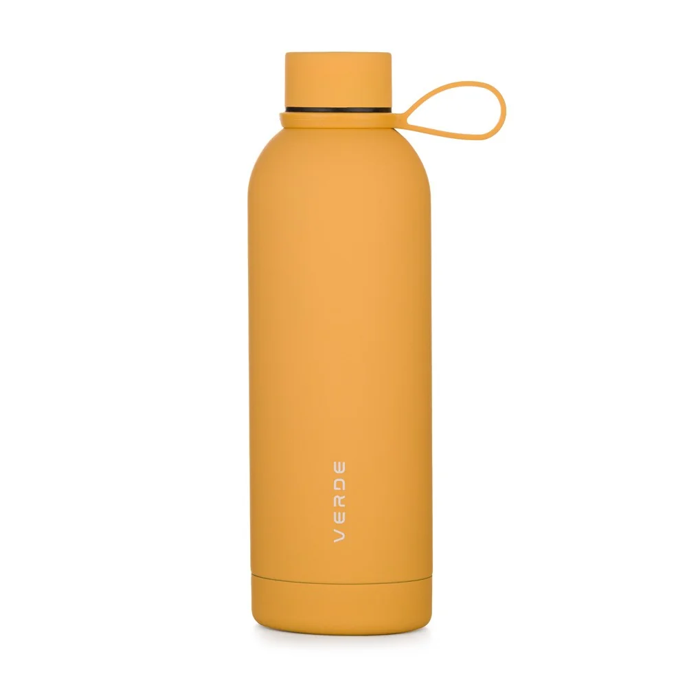 Oxybag VERDE - termoska 500 ml, hořčicová