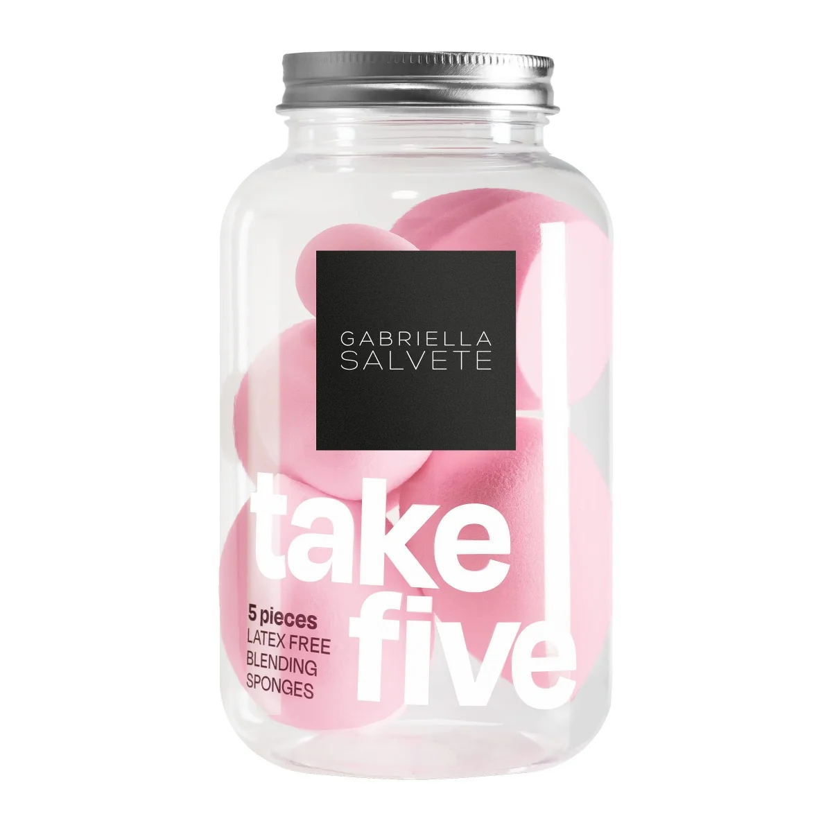 Gabriella Salvete Take Five Sponge mix Pink kosmetické houbičky 5 ks