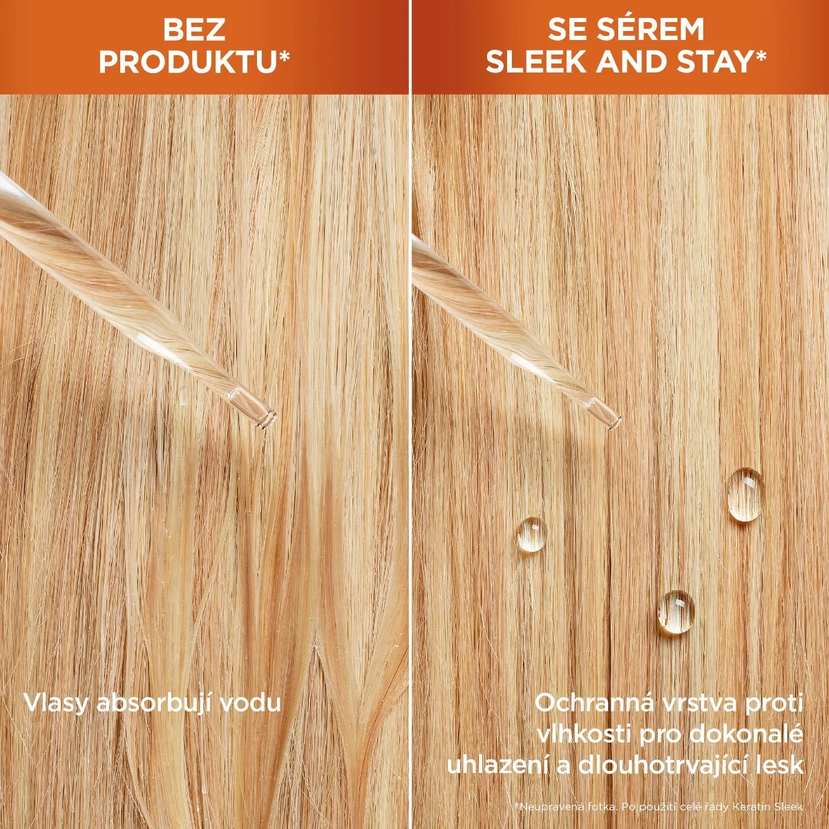 Garnier Fructis Sleek & Stay sérum na suché a krepaté vlasy 50 ml