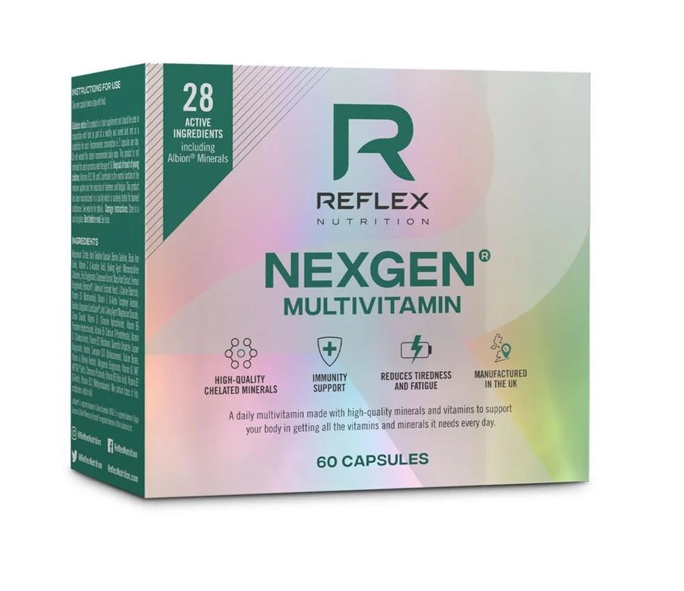 Reflex Nutrition Nexgen multivitamin 60 kapslí