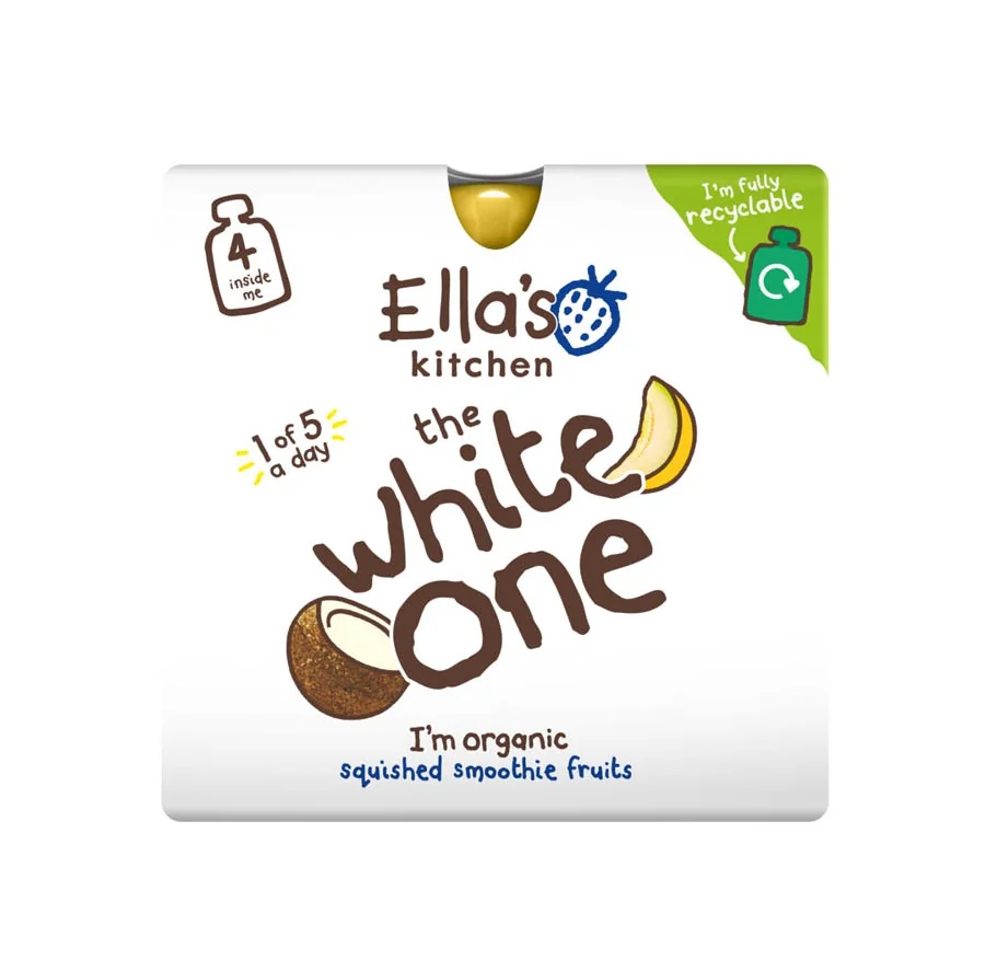 Ellas Kitchen BIO White One Ovocné pyré s melounem 6m+ kapsičky 4x90 g