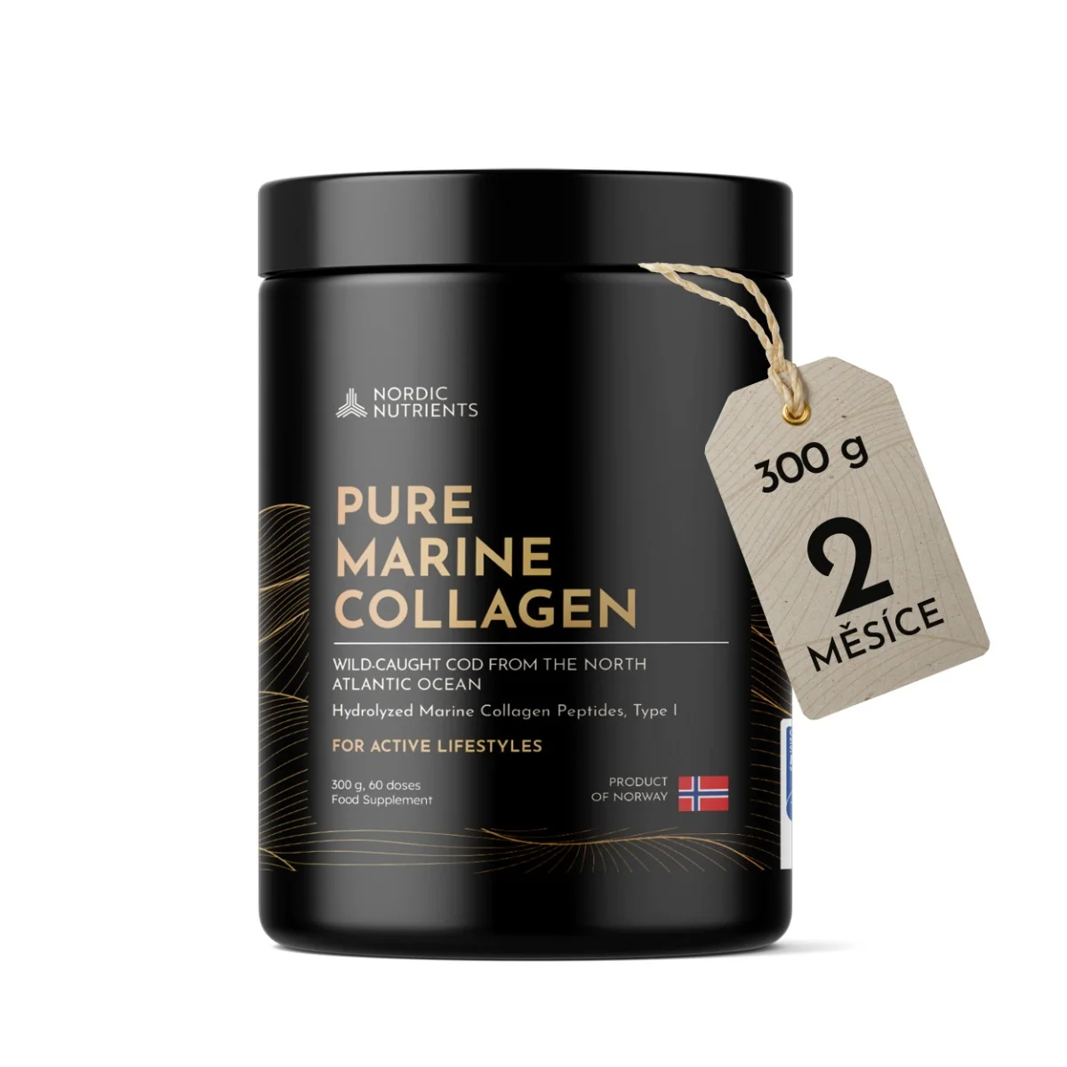 Nordic Nutrients Pure Marine Collagen 300 g