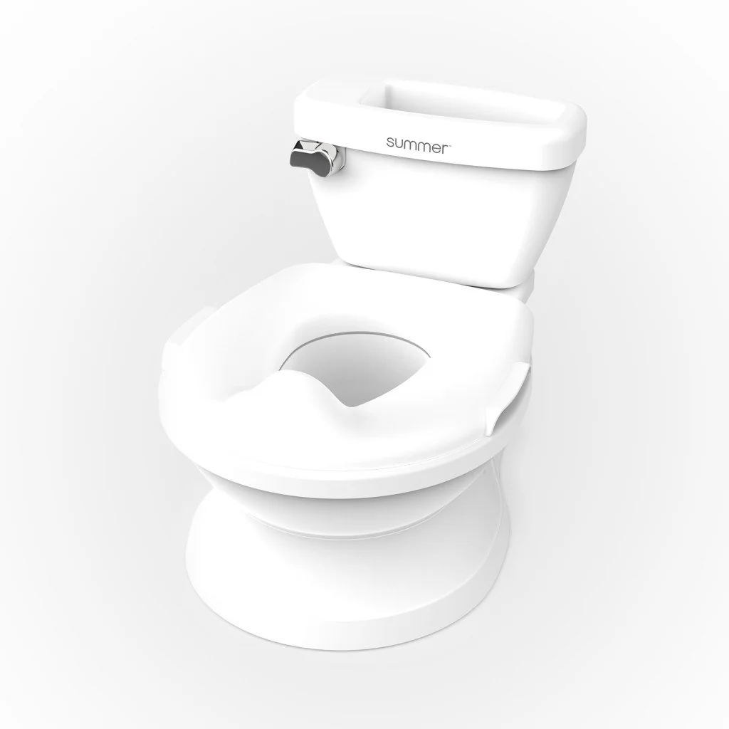 Ingenuity Toaleta dětská se zvukem My Size™ bílá