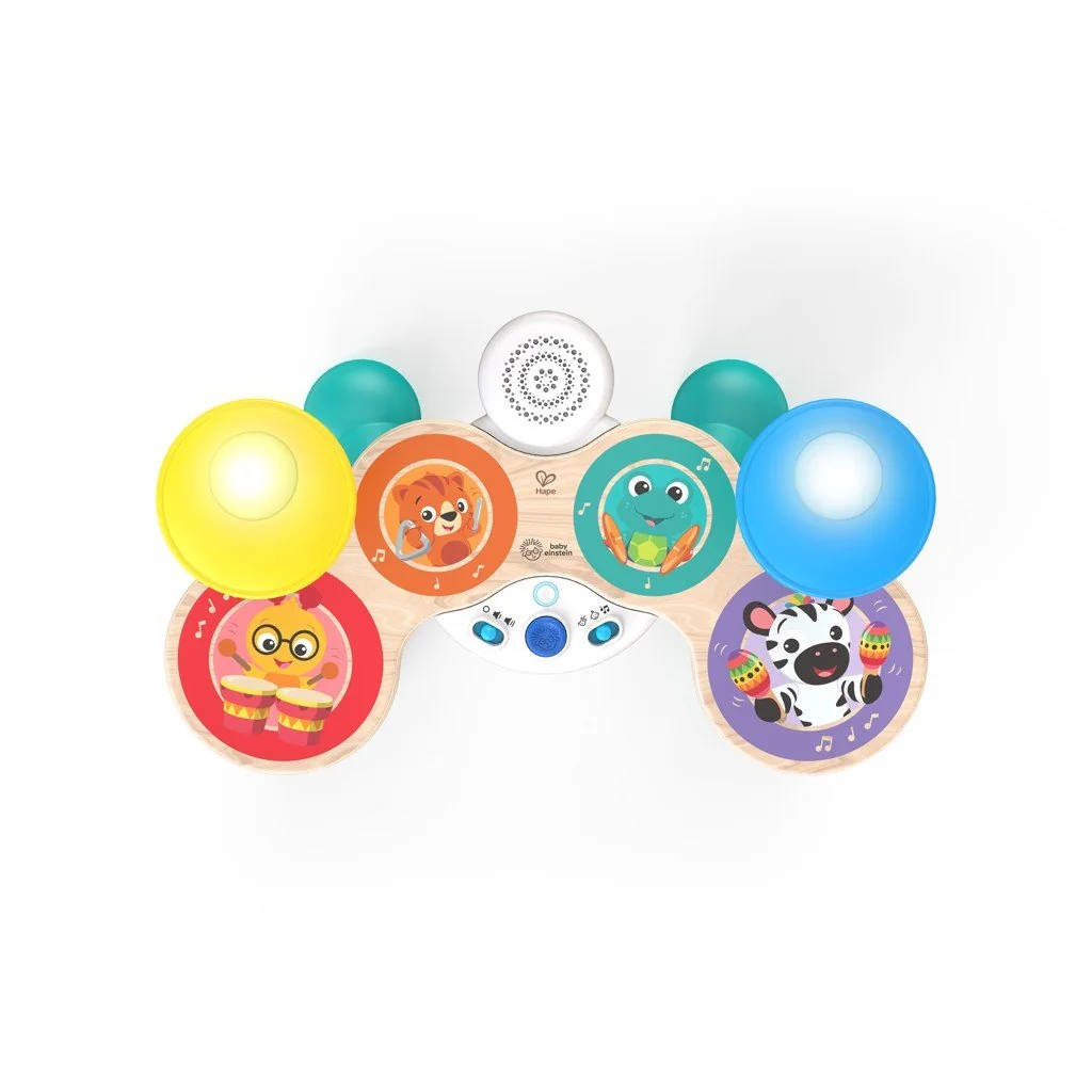 Baby Einstein Hračka Set bubnů Together in Tune Drums™ Connected Magic Touch™ HAPE 12m+