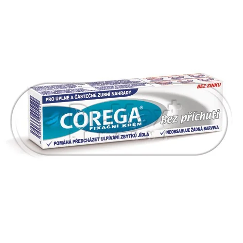 Corega fixační krém Bez příchuti 40g